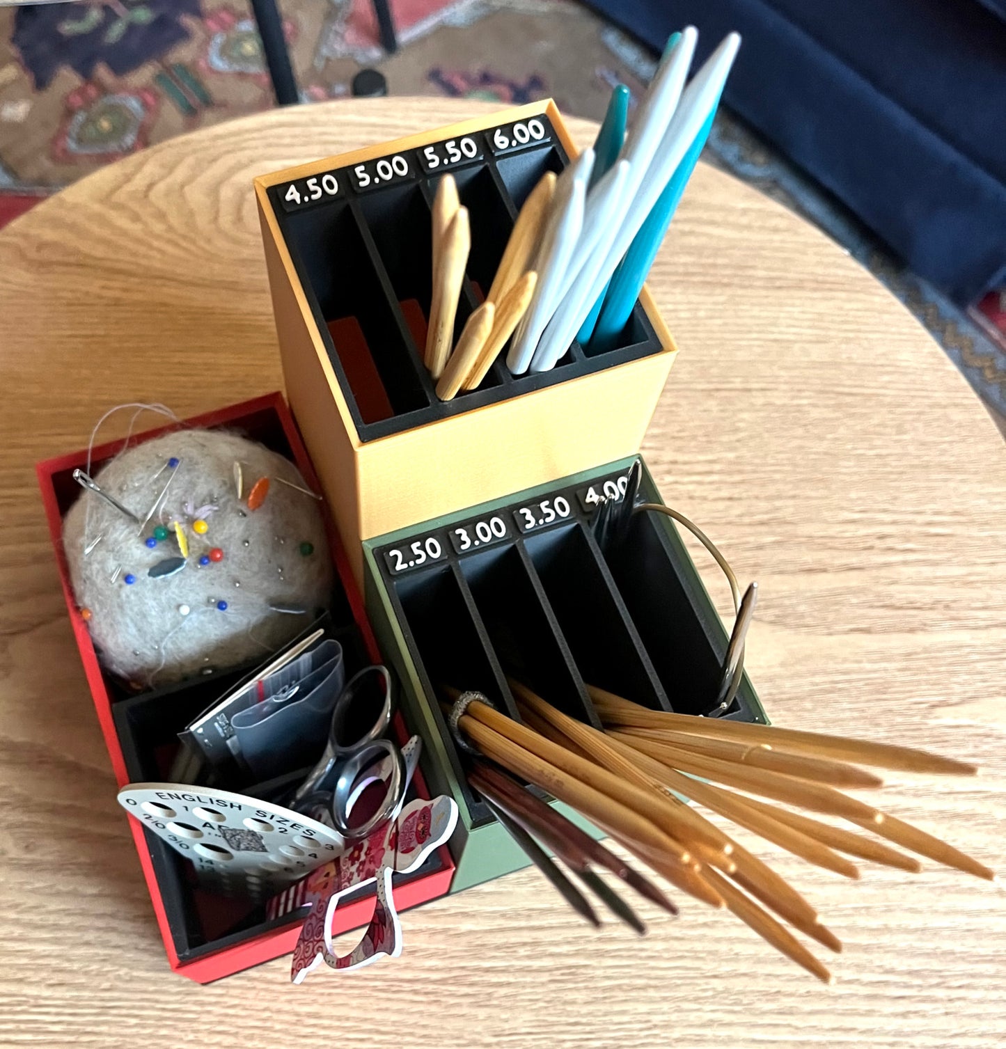 MonkeyBox for strikkepinner