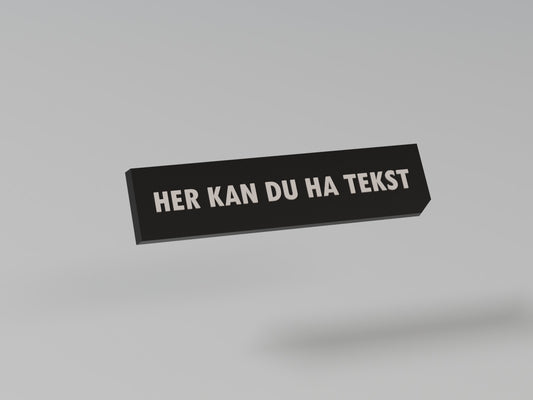 MonkeyTag tekstplate - 10-pack