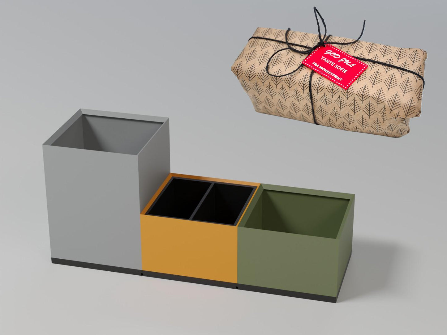 MonkeyBox Set 1x3 - Julespesial